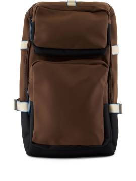 Rains Trail Cargo W3 Rucksack - Braun von Rains