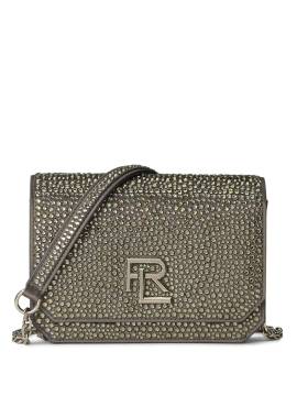 Ralph Lauren Collection Handtasche mit Kristallen - Grau von Ralph Lauren Collection