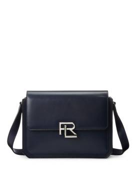 Ralph Lauren Collection Schultertasche mit Logo-Schild - Blau von Ralph Lauren Collection