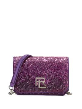 Ralph Lauren Collection logo plaque shoulder bag - Violett von Ralph Lauren Collection