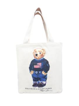 Ralph Lauren Kids Polo Bear Handtasche - Weiß von Ralph Lauren Kids