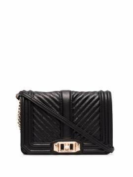 Rebecca Minkoff Gesteppte Schultertasche - Schwarz von Rebecca Minkoff