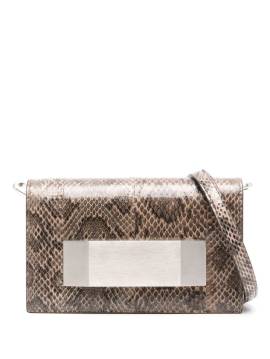 Rick Owens Clutch mit Schlangen-Optik - Nude von Rick Owens