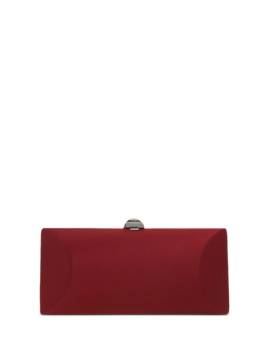 Rodo Clutch aus Satin - Rot von Rodo