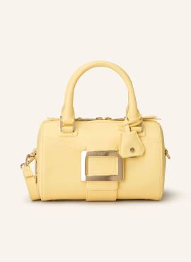 Roger Vivier Handtasche Belle Vivier Bowling Mini gelb von Roger Vivier