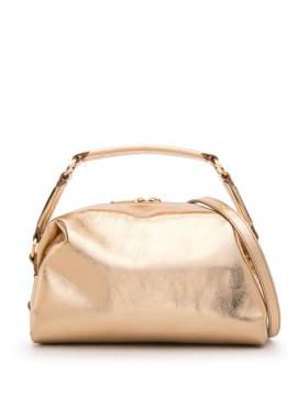 SANDRO Metallic-Handtasche aus Leder - Gold von SANDRO