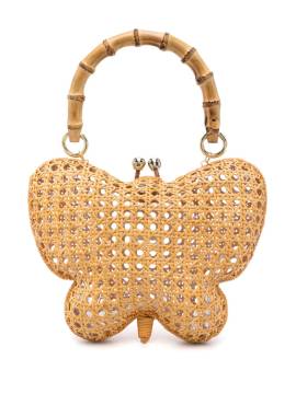 SERPUI Ava Butterfly Clutch - Nude von SERPUI