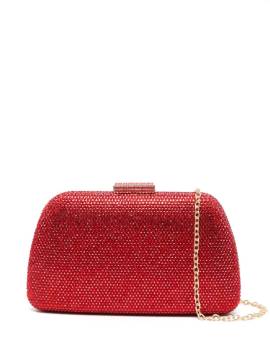 SERPUI Josephine rhinestone-embellished clutch bag - Rot von SERPUI