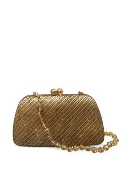 SERPUI Penelope Clutch mit Kristallen - Gold von SERPUI