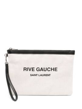 Saint Laurent Rive Gauche Clutch - Nude von Saint Laurent