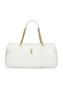 Saint Laurent HANDTASCHE GLORIA in Milchig weiß - White. Size all. von Saint Laurent