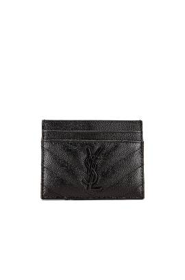 Saint Laurent KARTENETUI in Schwarz - Black. Size all. von Saint Laurent