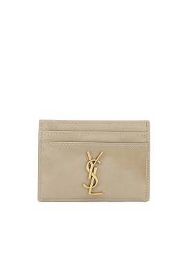 Saint Laurent KARTENETUI in Soft Sage - Sage. Size all. von Saint Laurent