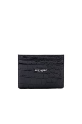 Saint Laurent PORTEMONNAIE in Schwarz - Black. Size all. von Saint Laurent