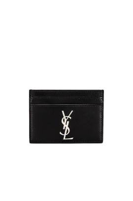 Saint Laurent KARTENETUI in Schwarz - Black. Size all. von Saint Laurent