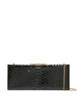 Saint Laurent Kleine Midnight Clutch - Grün von Saint Laurent