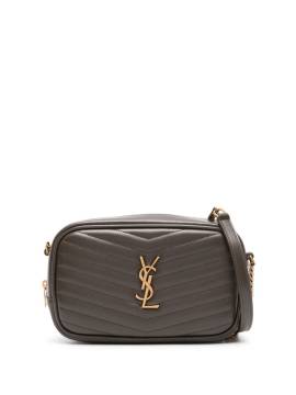 Saint Laurent Lou Schultertasche mit Chevron-Steppung - Grün von Saint Laurent