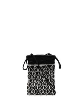 Saint Laurent Mini Tasche mit Kristallen - Schwarz von Saint Laurent