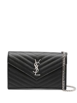 Saint Laurent Cassandre Clutch - Schwarz von Saint Laurent