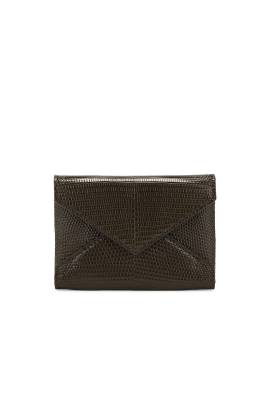 Saint Laurent PORTEMONNAIE CREDIT CARD in Dark Seaweed - Brown. Size all. von Saint Laurent