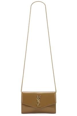 Saint Laurent PORTEMONNAIE in Cardamon Seed - Tan. Size all. von Saint Laurent