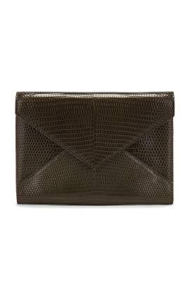 Saint Laurent PORTEMONNAIE in Dark Seaweed - Olive. Size all. von Saint Laurent