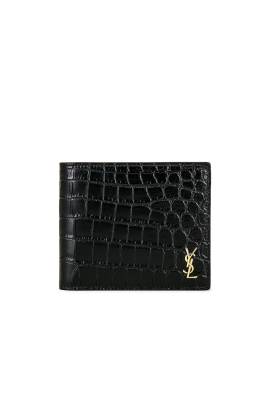 Saint Laurent PORTEMONNAIE in Noir - Black. Size all. von Saint Laurent