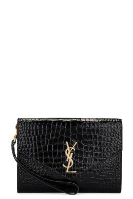 Saint Laurent TASCHE CASSANDRE FLAP POUCH in Nero - Black. Size all. von Saint Laurent