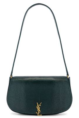 Saint Laurent TASCHE DEMI LUNE in Eden Forest & Dark Eden Forest - Green. Size all. von Saint Laurent