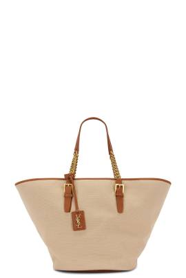 Saint Laurent TASCHE LAUREN CABAS in Desert Dust & Brick - Tan. Size all. von Saint Laurent