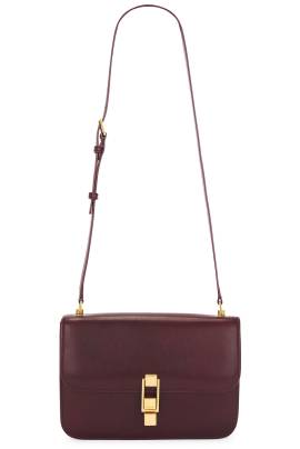 Saint Laurent TASCHE LE CARRE in Hot Wine - Wine. Size all. von Saint Laurent