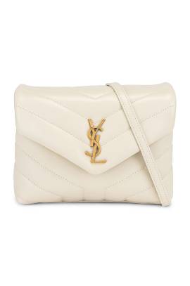 Saint Laurent TASCHE LOULOU in Crema Soft - Cream. Size all. von Saint Laurent