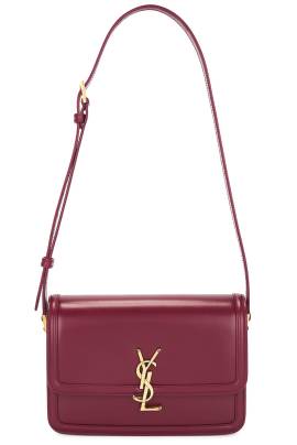 Saint Laurent TASCHE MEDIUM SOLFERINO in Dark Bordeaux - Wine. Size all. von Saint Laurent