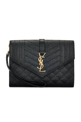 Saint Laurent TASCHE POUCH in Noir - Black. Size all. von Saint Laurent