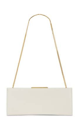 Saint Laurent TASCHE SMALL MIDNIGHT CLUTCH in Crema Soft - Cream. Size all. von Saint Laurent