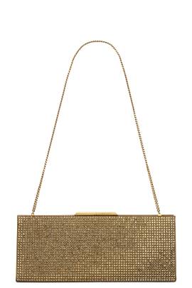 Saint Laurent TASCHE SMALL MIDNIGHT in Havana - Metallic Gold. Size all. von Saint Laurent