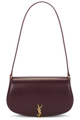 Saint Laurent TASCHE in Rouge Cabernet - Wine. Size all. von Saint Laurent