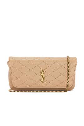 Saint Laurent TASCHEN GABY in Dark Toffee - Beige. Size all. von Saint Laurent