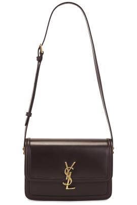 Saint Laurent TASCHEN MEDIUM SOLFERINO in Dark Sweet Choco - Chocolate. Size all. von Saint Laurent