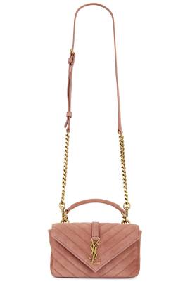 Saint Laurent TASCHEN MINI COLLEGE in Barely Pink - Rose. Size all. von Saint Laurent