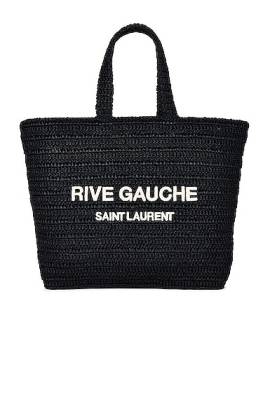 Saint Laurent TASCHEN RIVE GAUCHE in Nero & Crema Soft - Black. Size all. von Saint Laurent