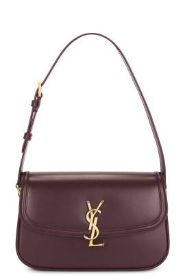 Saint Laurent TASCHEN SMALL SOLFERINO in Hot Wine - Wine. Size all. von Saint Laurent