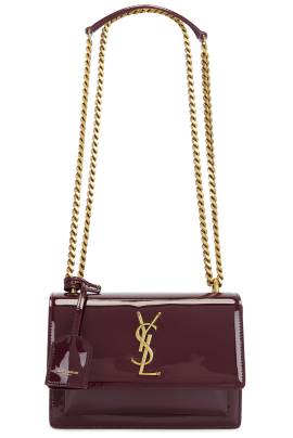 Saint Laurent TASCHEN SMALL SUNSET in Rotwein - Wine. Size all. von Saint Laurent