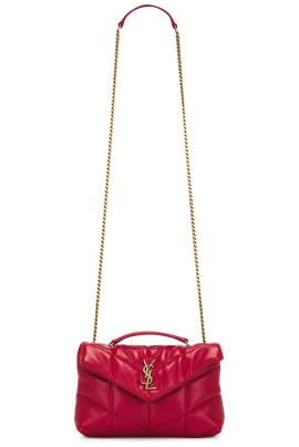 Saint Laurent TASCHEN TOY PUFFER in Red Danger - Red. Size all. von Saint Laurent