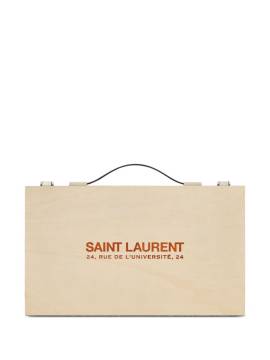 Saint Laurent Tasche mit Logo-Print - Nude von Saint Laurent