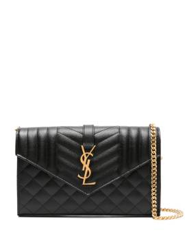 Saint Laurent Umhängetasche mit Kuvertform - Schwarz von Saint Laurent