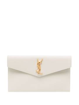 Saint Laurent Uptown Clutch mit Kuvertform - Nude von Saint Laurent