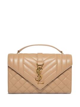 Saint Laurent small Envelope tote bag - Nude von Saint Laurent