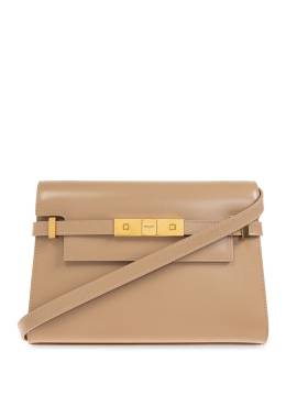 Saint Laurent Kleine Manhattan Schultertasche - Nude von Saint Laurent