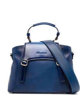 Santoni Mittelgroße Handtasche - Blau von Santoni